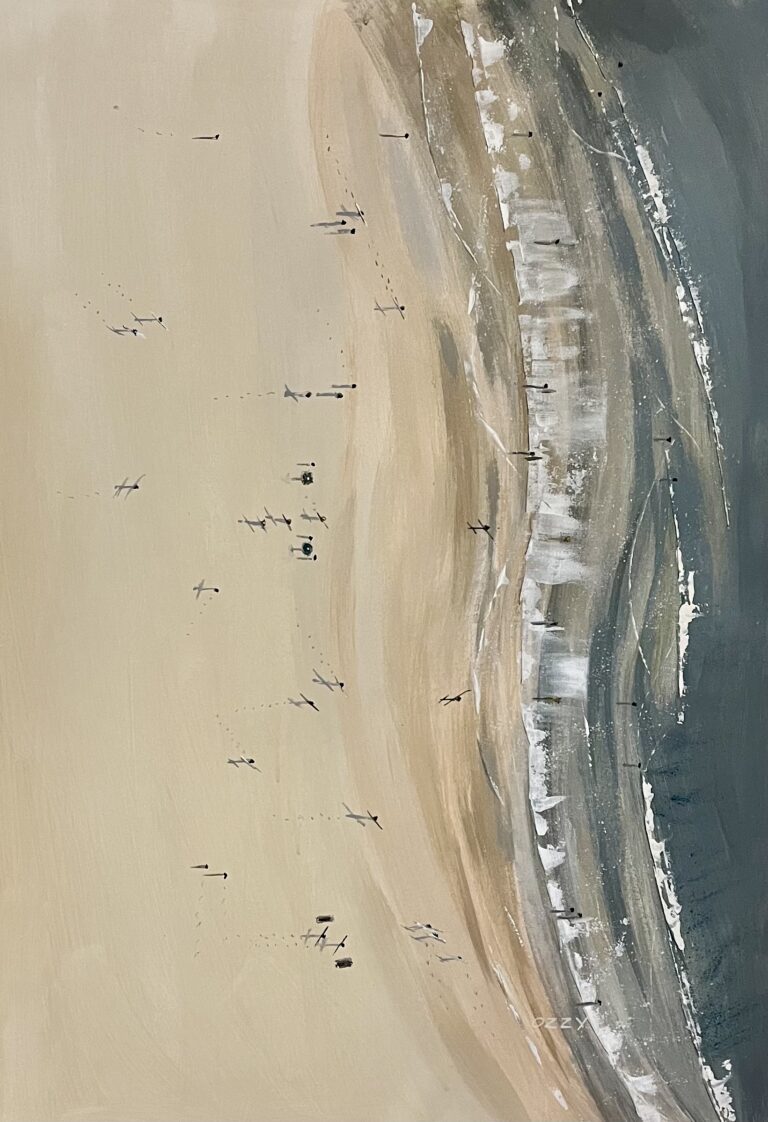 Toes on the beach - Ozzy Artist