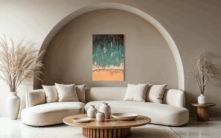 Opera "Aerial Seascape" di Ozzy Artist