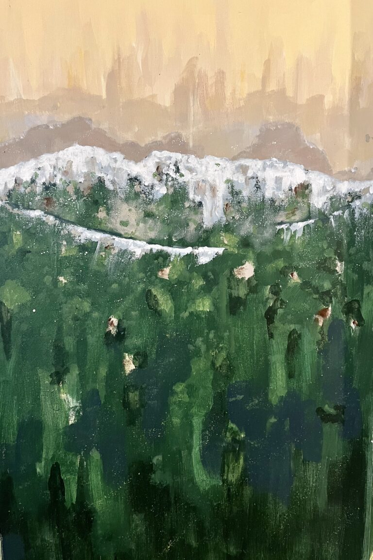 La stanza Verde - Opera di Ozzy Artist