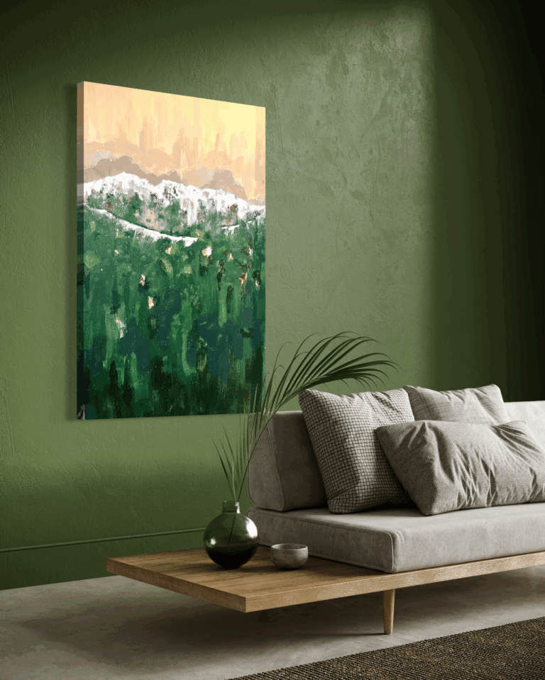 Opera "La stanza verde" di Ozzy Artist