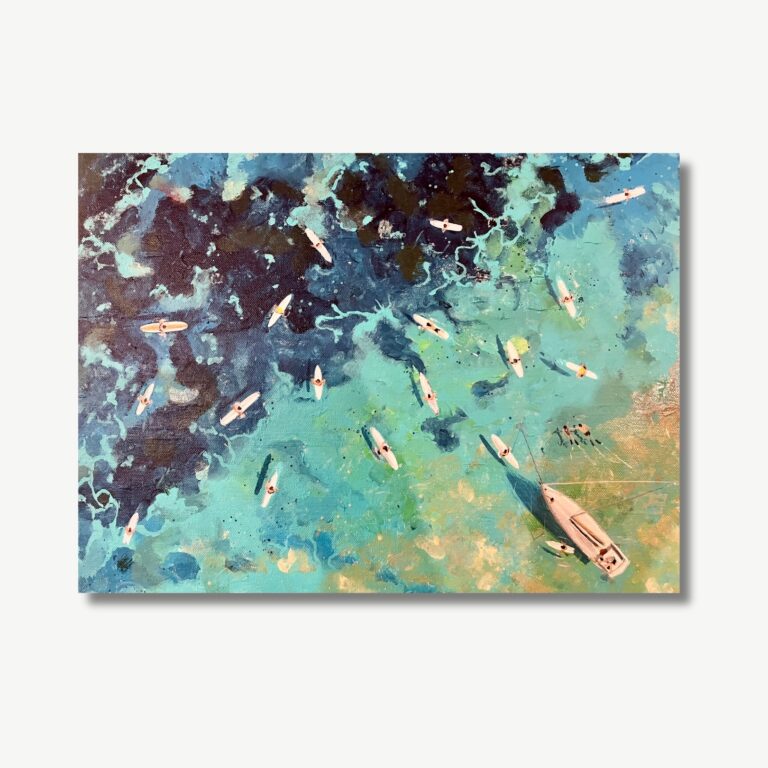 Swimmer & surfersquadrato